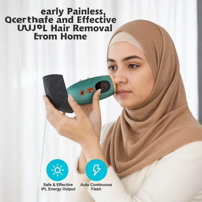 Digital hair removal laser